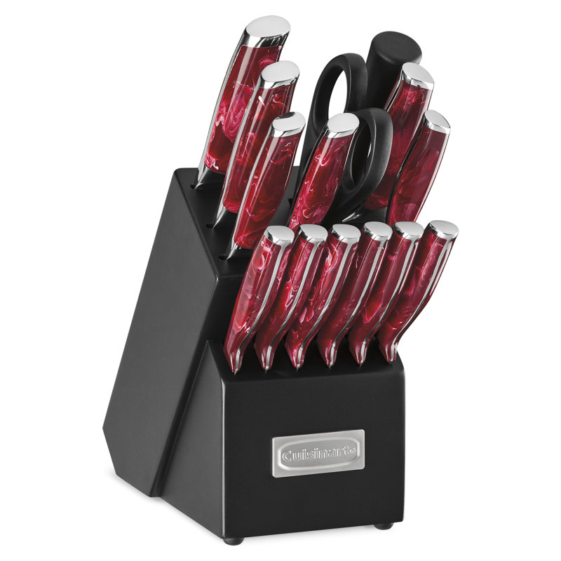 Cuisinart Classic Marble 14 Piece Knife Block Set & Reviews Wayfair